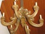 AR053 Torciera intagliata in legno