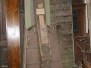 ARO31 Custodia antica in legno per contrabbasso.