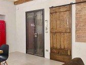 Porta antica rustica scorrevole interno moderno