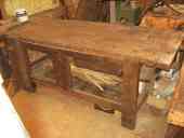 Bancone antico in legno