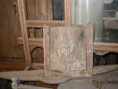 L'altro stipo antico rustico prima del restauro.
