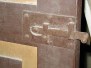 LA012 Coppia di porte rustiche ’800 laccate.