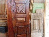 La porta restaurata